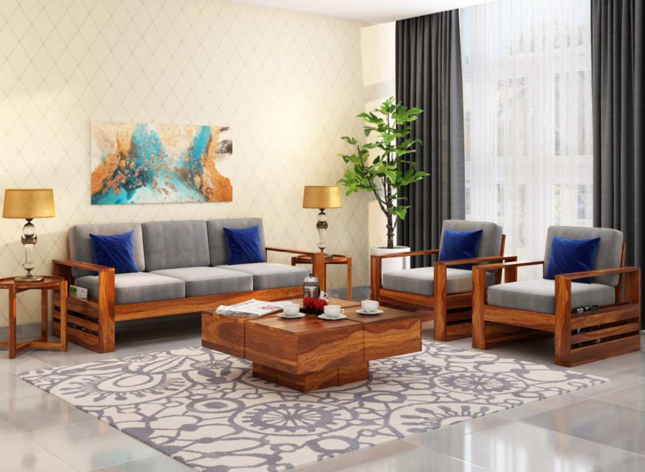 Wooden Sofa